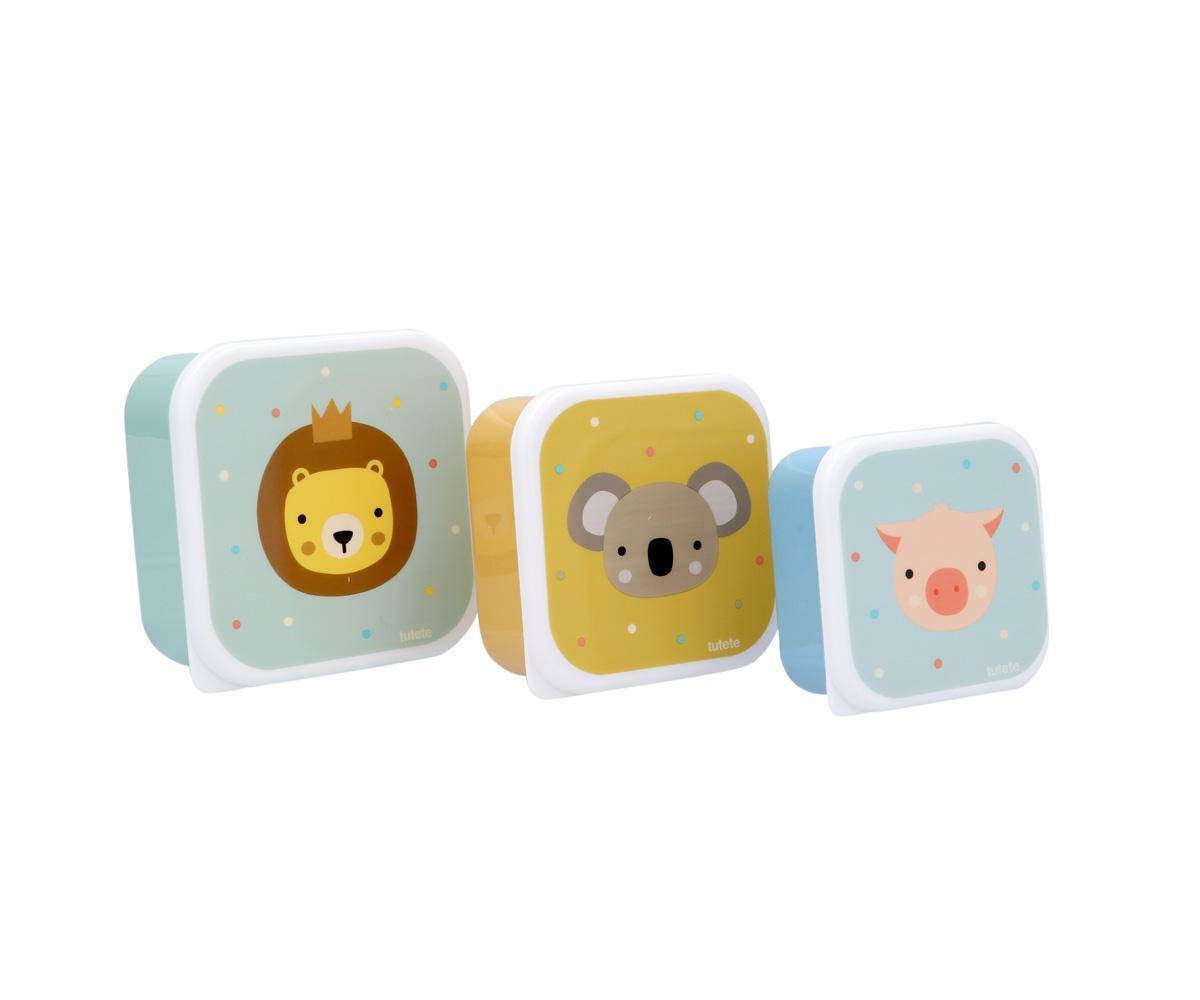 Pack 3 Caixas - Animal Friends - Loja Papás & Bebés