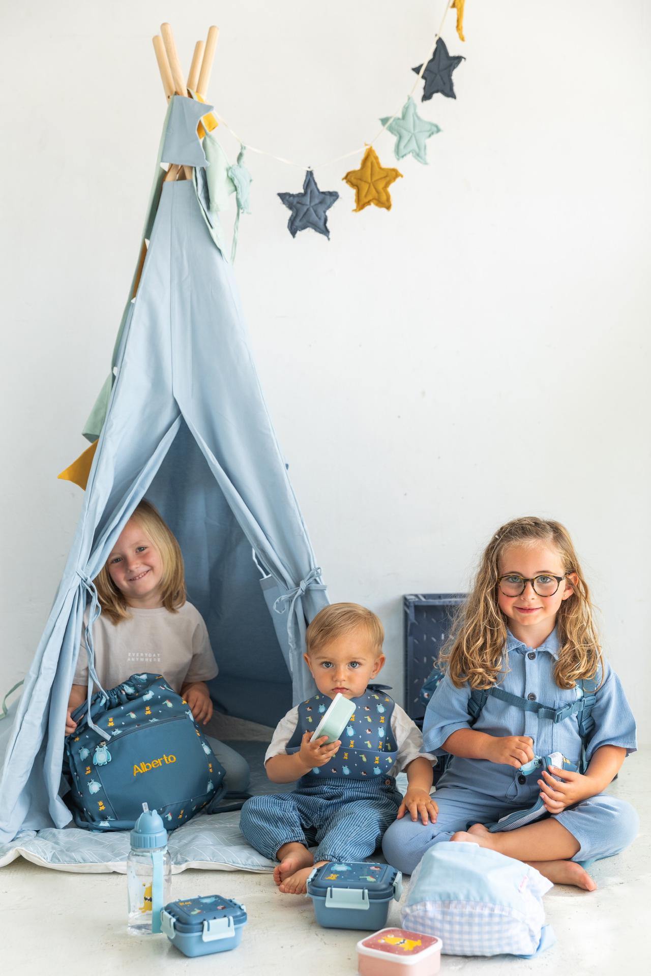 Garrafa de 500ml Personalizável - Little Monsters - Loja Papás & Bebés