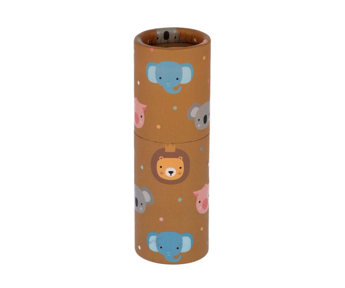 Porta Lápis com 12 Lápis de Cor - Animal Friends - Loja Papás & Bebés