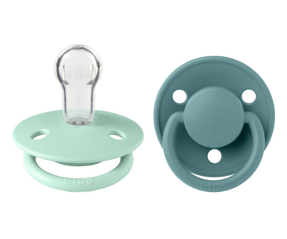 Bibs De Lux Silicone - Nordic Mint/Island Sea - Loja Papás & Bebés