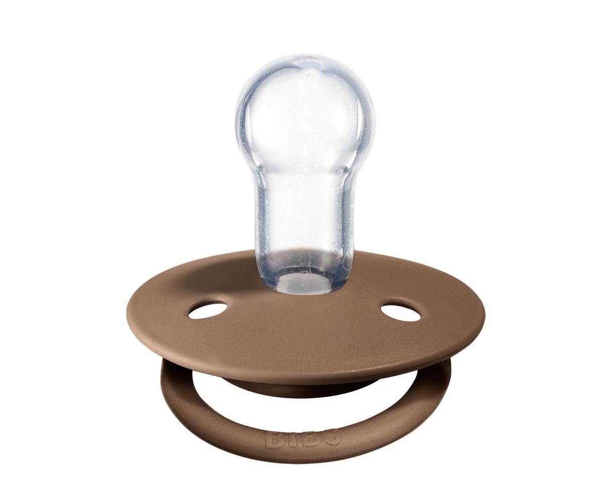 Bibs De Lux Silicone - Vanilla/Dark Oak - Loja Papás & Bebés