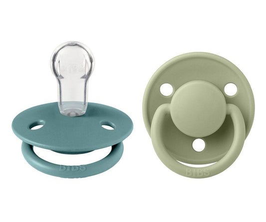 Bibs De Lux Silicone - Island sea/Sage - Loja Papás & Bebés