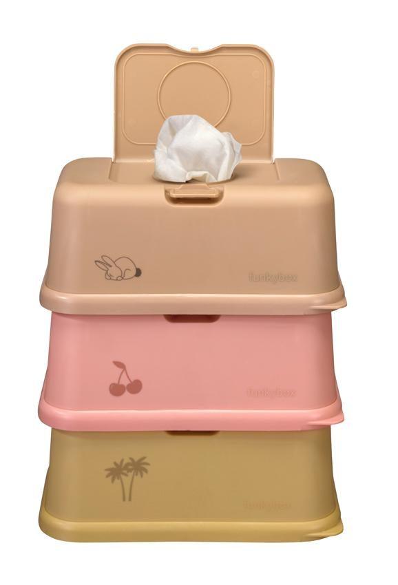 Porta Toalhitas Grande - Rosa Cereja - Loja Papás & Bebés