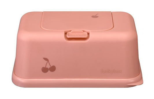 Porta Toalhitas Grande - Rosa Cereja - Loja Papás & Bebés