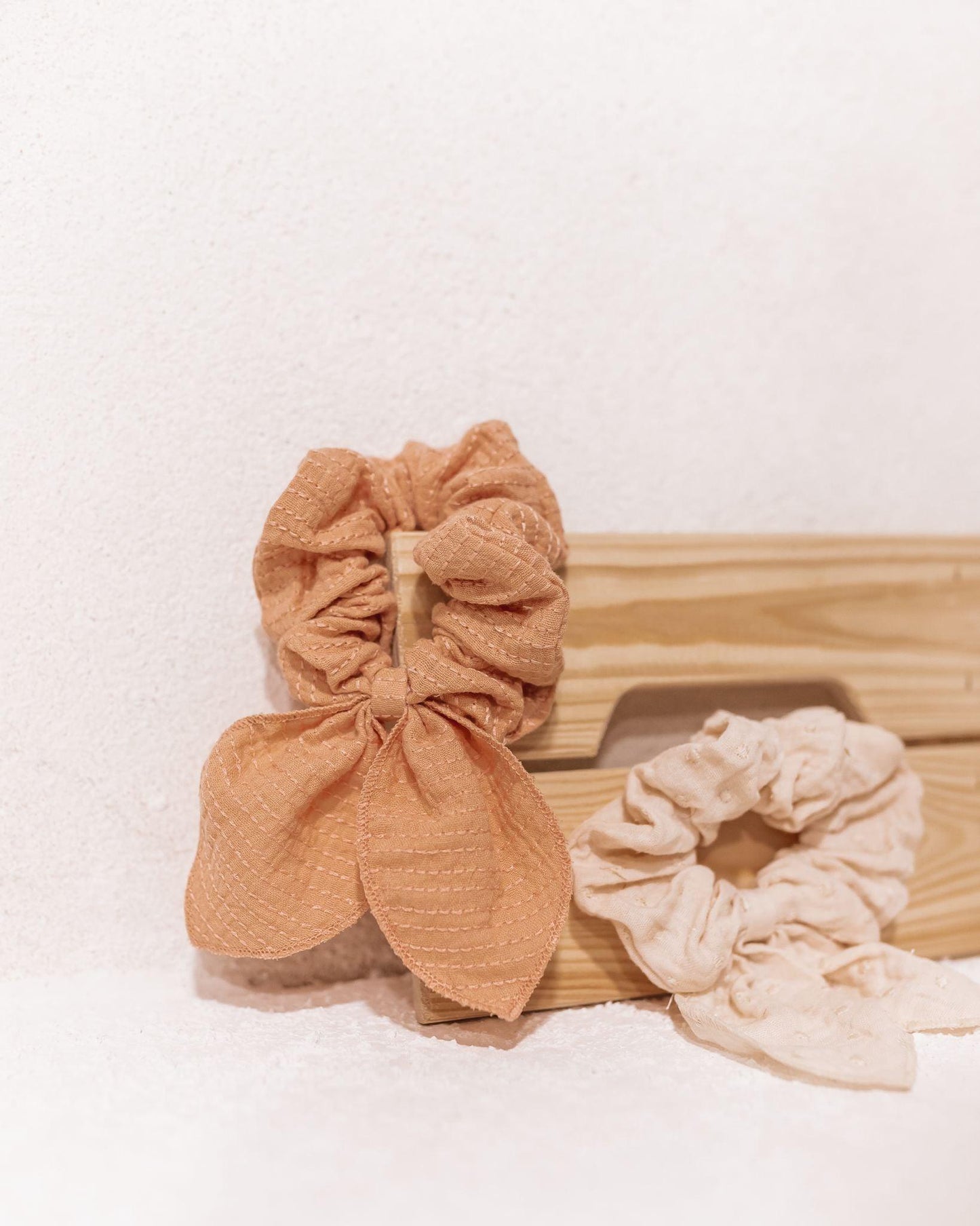 Scrunchies - Coral - Loja Papás & Bebés