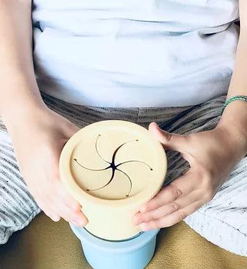 Sip+Snack Azul/Verde - Loja Papás & Bebés