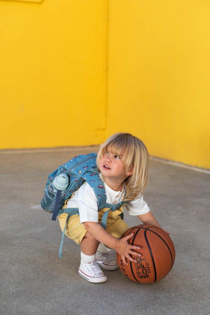 Mochila Infantil Personalizável - Vintage Cars - Loja Papás & Bebés