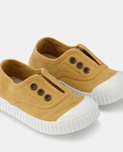 Sapatilhas Lona Victoria -Trigo