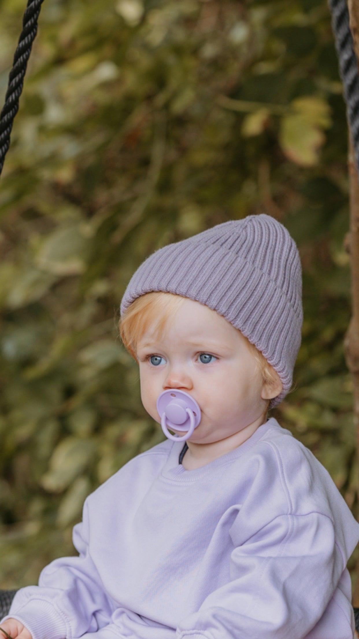 Bibs De Lux Silicone - Papaya/Violet Sky - Loja Papás & Bebés