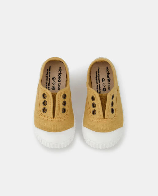 Sapatilhas Lona Victoria -Trigo