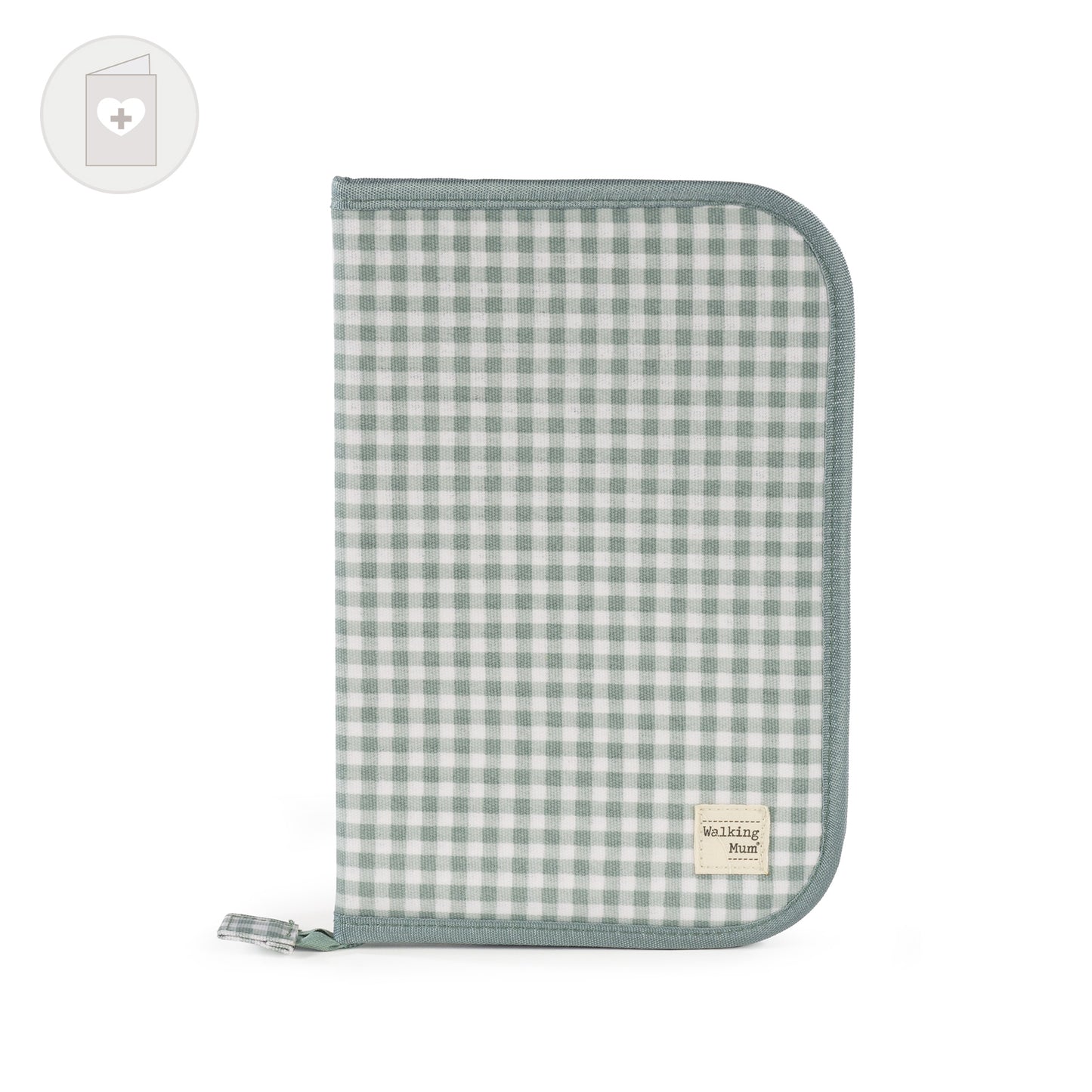 Porta Documentos I Love Vichy - Verde