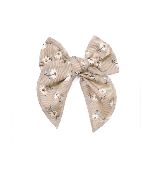 Fable Bow Clip - Laço Flower