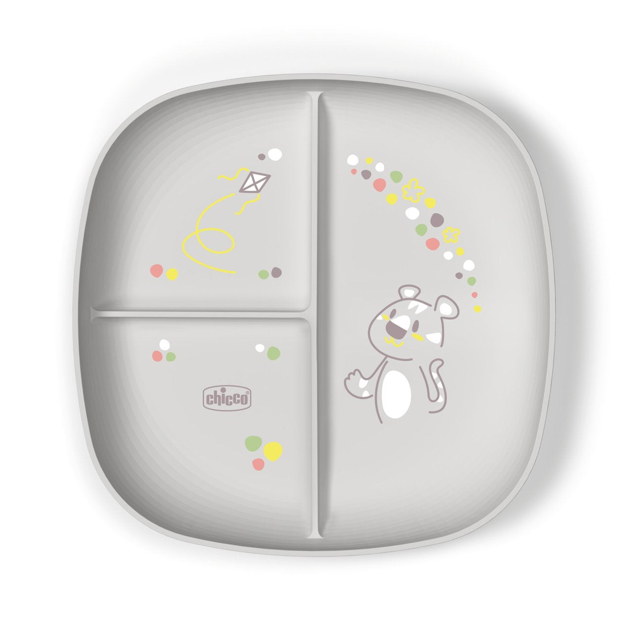 Prato com Divisórias 12M+ Grigio