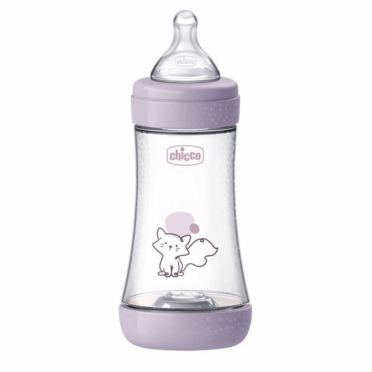 Chicco Biberão PERFECT5 - 240ml Rosa