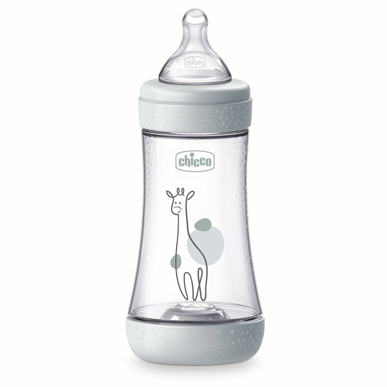 Chicco Biberão PERFECT5 - 240ml Cinza