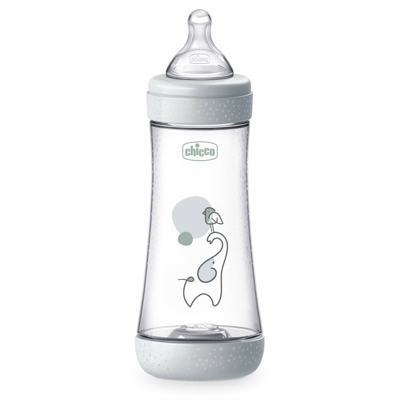 Chicco Biberão PERFECT5- 300ml cinza