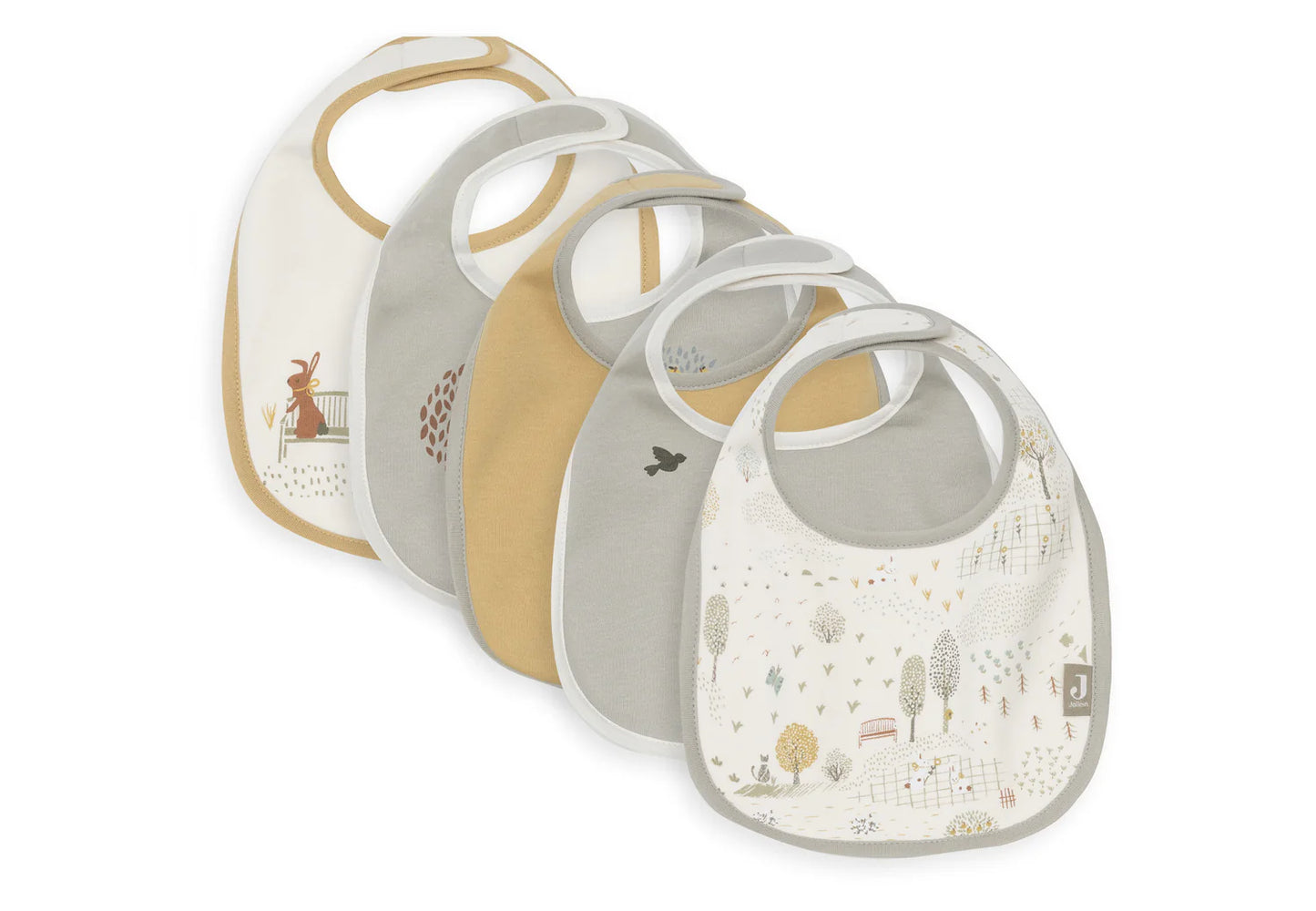 Jollien Babete Jersey Impermeável – Tiny Park – Pack de 5