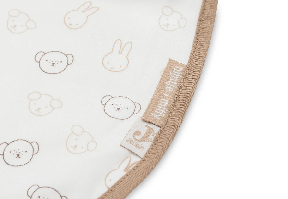 Jollien Babete Jersey Impermeável – Miffy Heads – Pack de 5