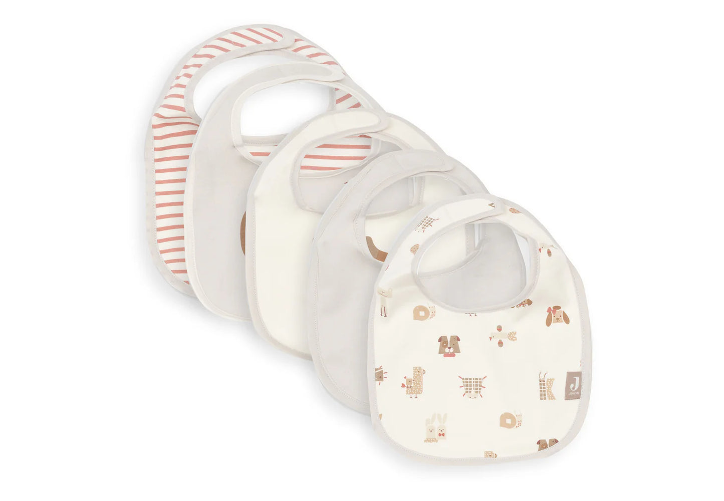 Jollien Babete Jersey Impermeável – Animal Friends – Pack de 5