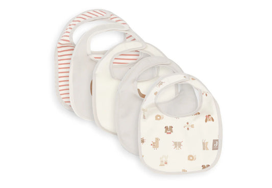 Jollien Babete Jersey Impermeável – Animal Friends – Pack de 5