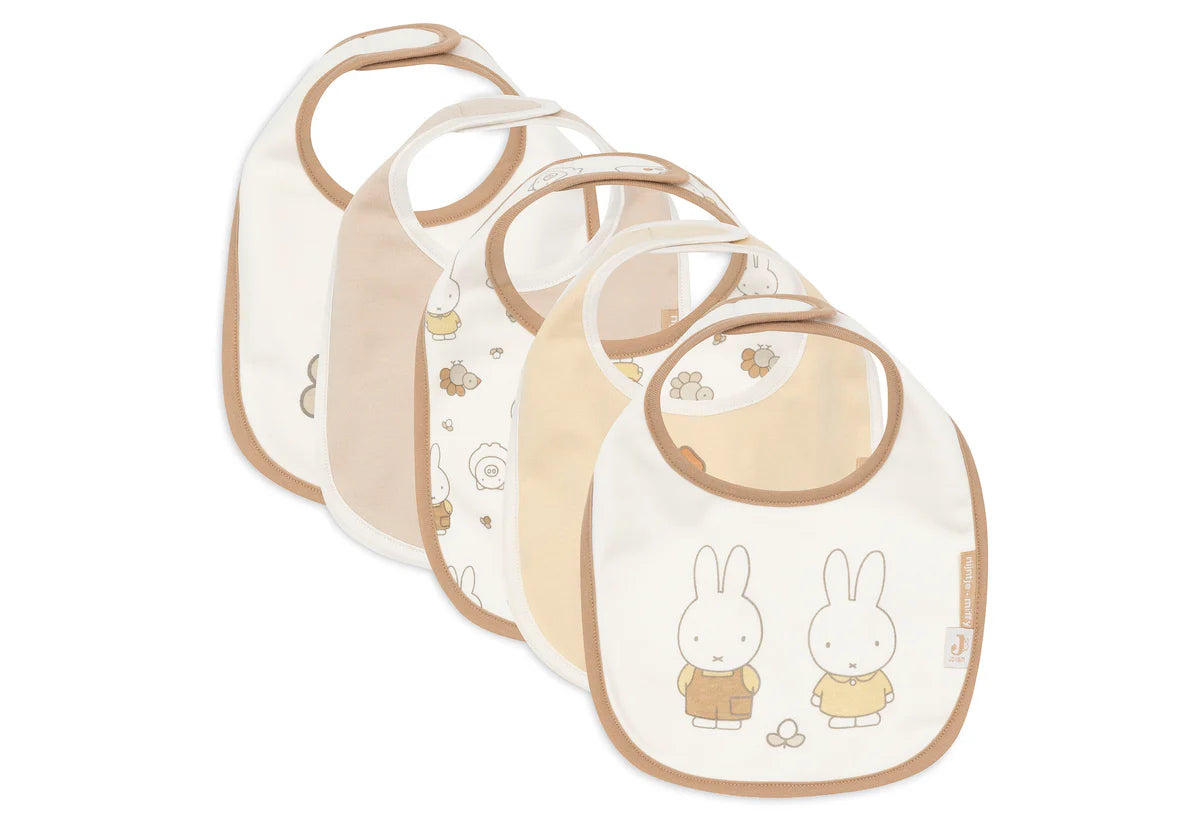 Jollien Babete Jersey Impermeável – Miffy Family Farm – Pack de 5