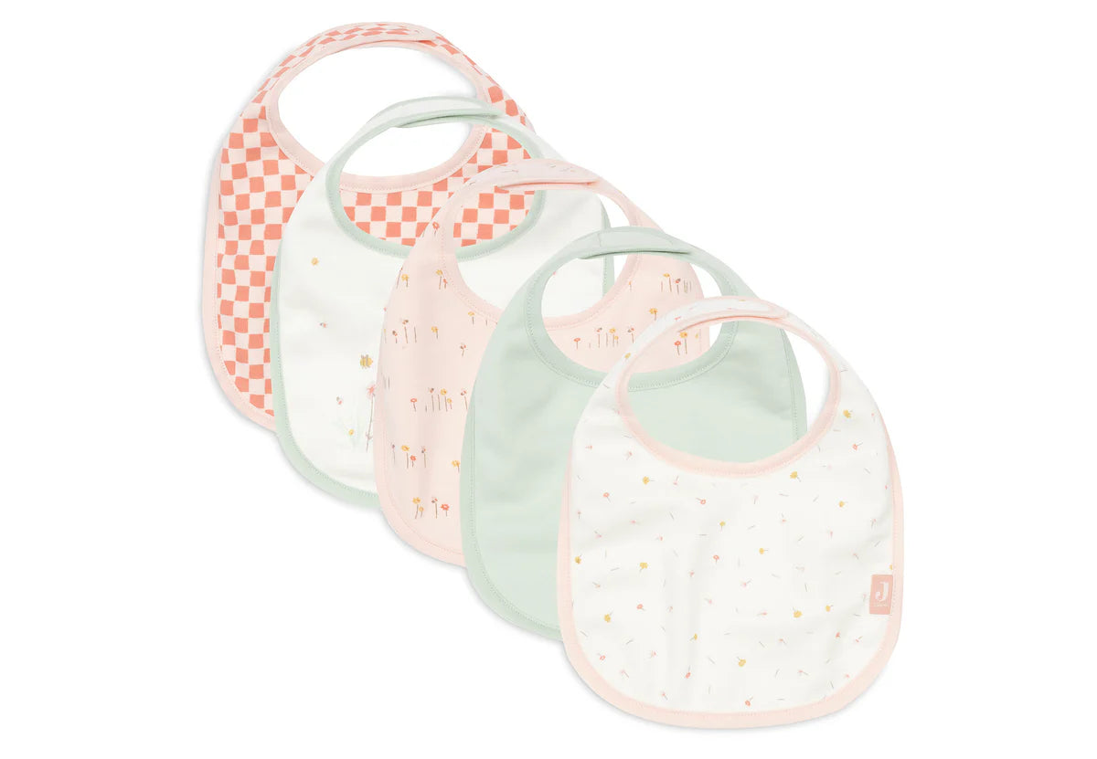 Jollien Babete Jersey Impermeável – Pretty Picnic – Pack de 5