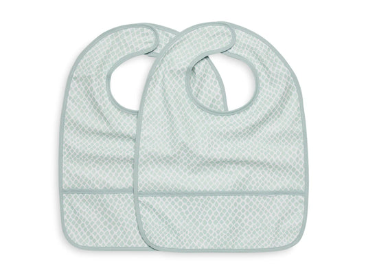 Jollien Babete Impermeável - Snake Soft Green - Pack 2