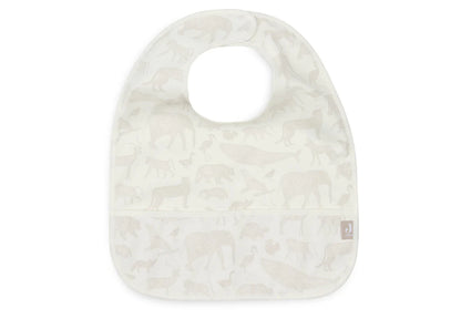 Jollien Pack de 2 Babetes Impermeáveis - Animals Nougat