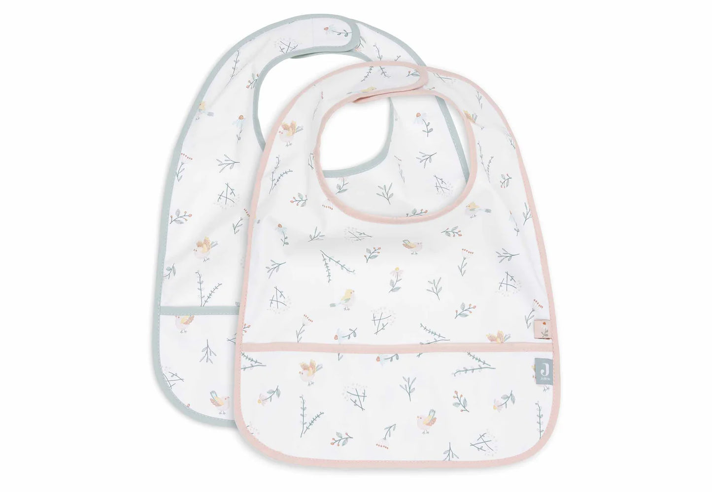Jollien Pack de 2 Babetes Impermeáveis – Lovely Birds