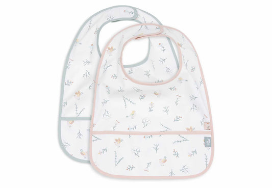 Jollien Pack de 2 Babetes Impermeáveis – Lovely Birds