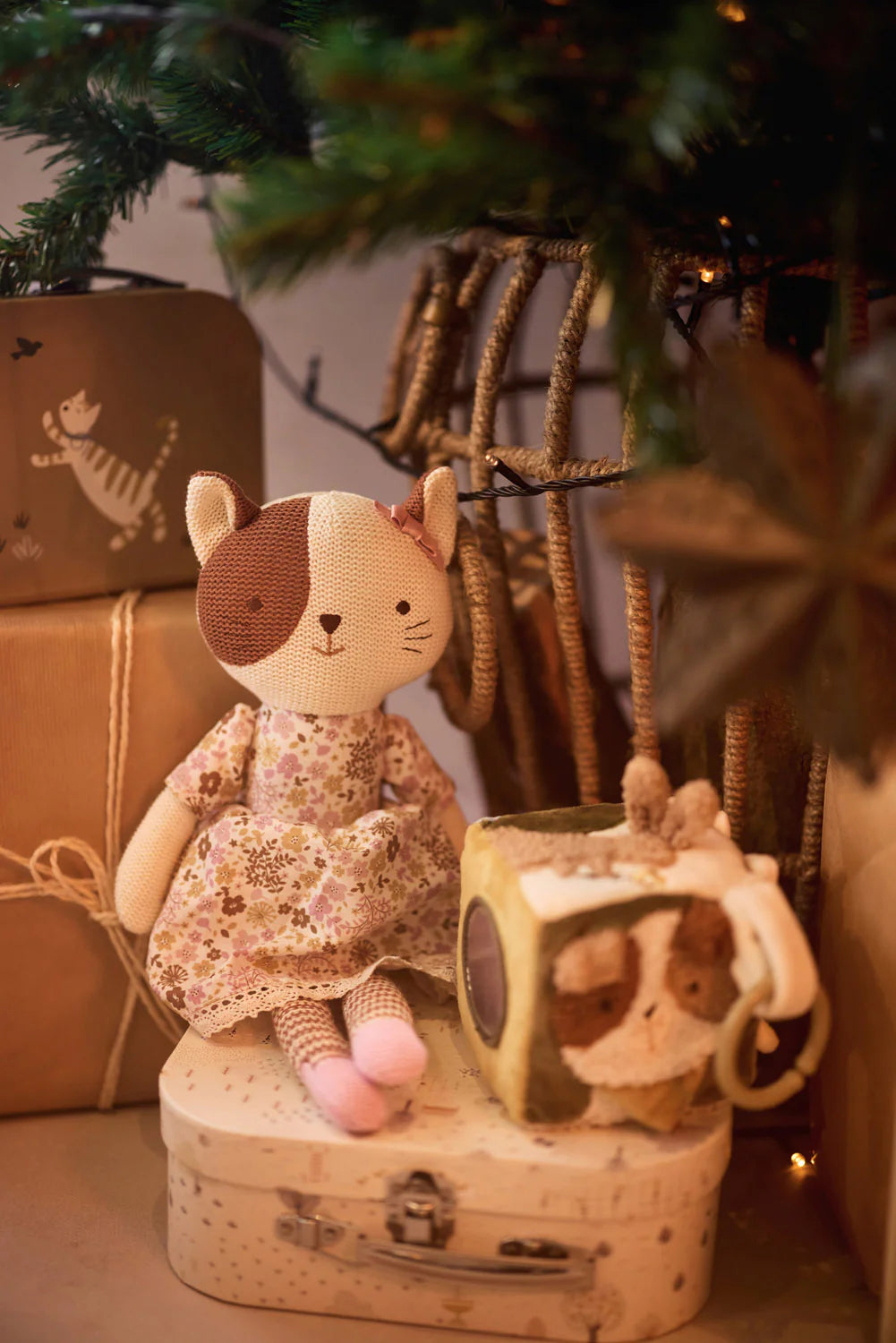 Jollein Peluche Stuffed Animal - Cat Jill