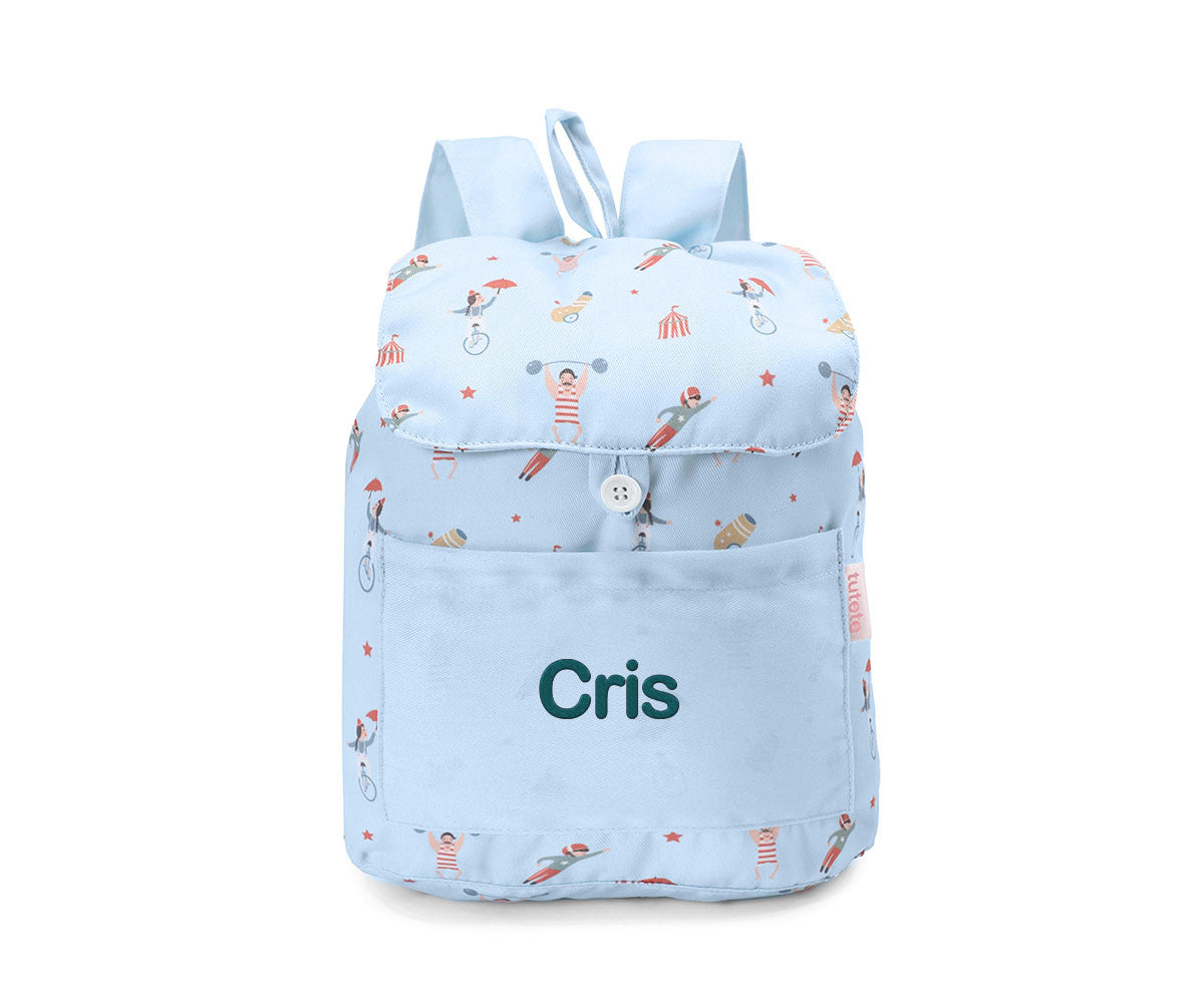 Mochila Pequena Tecido Personalizável Tutete - Circus Show