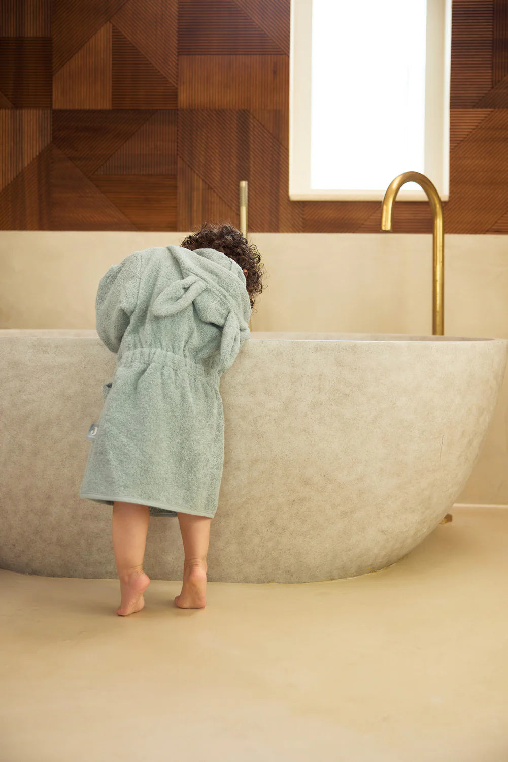 Roupão Criança Jollein - Sea Green