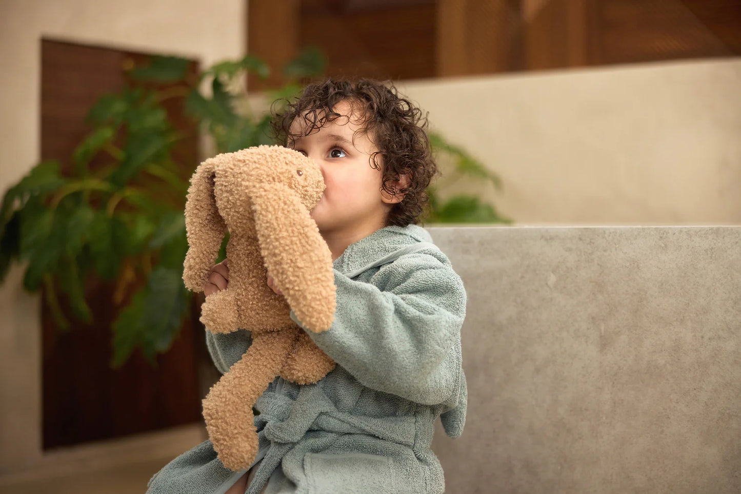 Roupão Criança Jollein - Sea Green