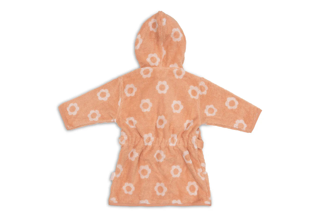 Jollein Roupão 1-2 anos - Jacquard Flower Blush