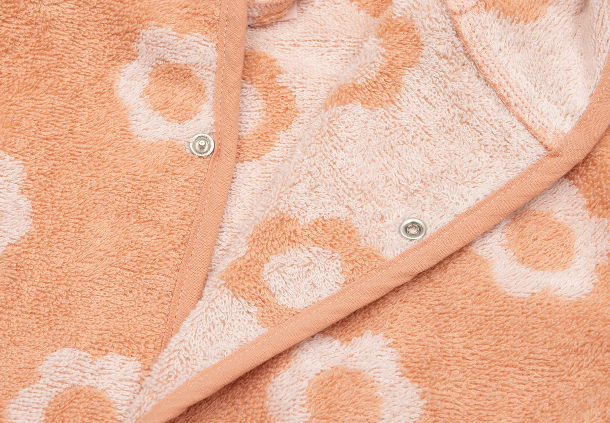 Jollein Roupão 1-2 anos - Jacquard Flower Blush