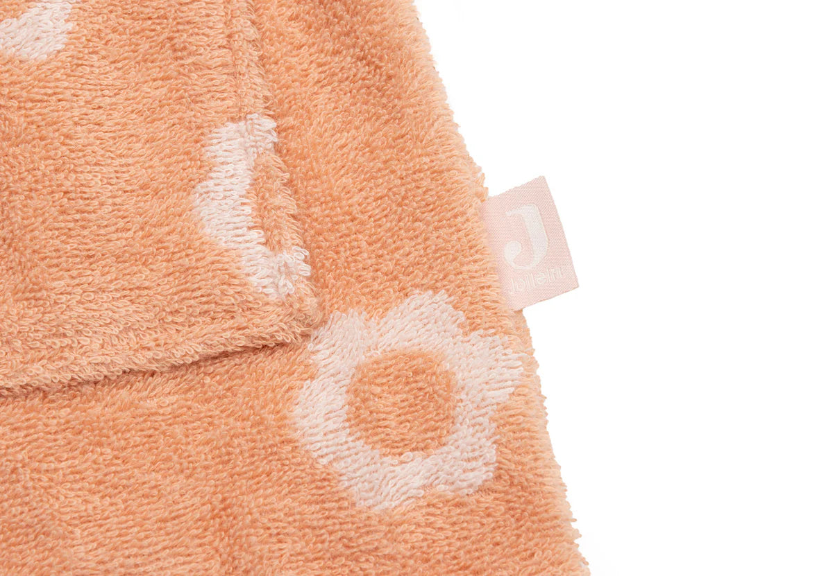 Jollein Roupão 1-2 anos - Jacquard Flower Blush