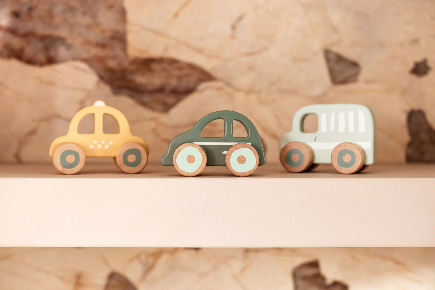Jollein Carros de Madeira - On The Go - 3 Pack