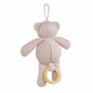 Urso Musical de Malha Cor-de-rosa