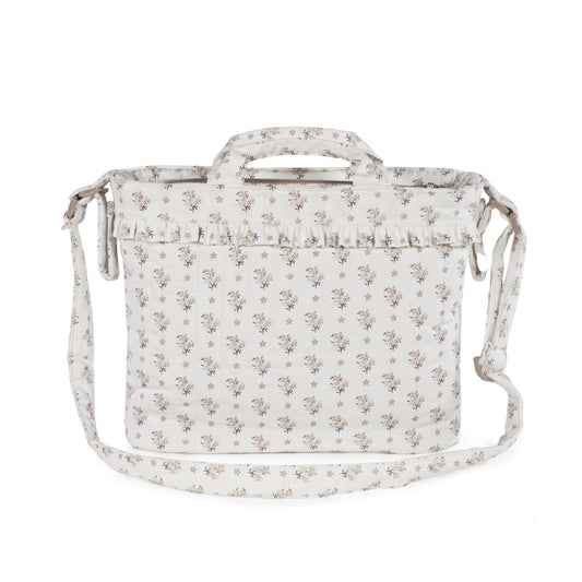 Bolsa Muda-Fraldas Botton Flowers