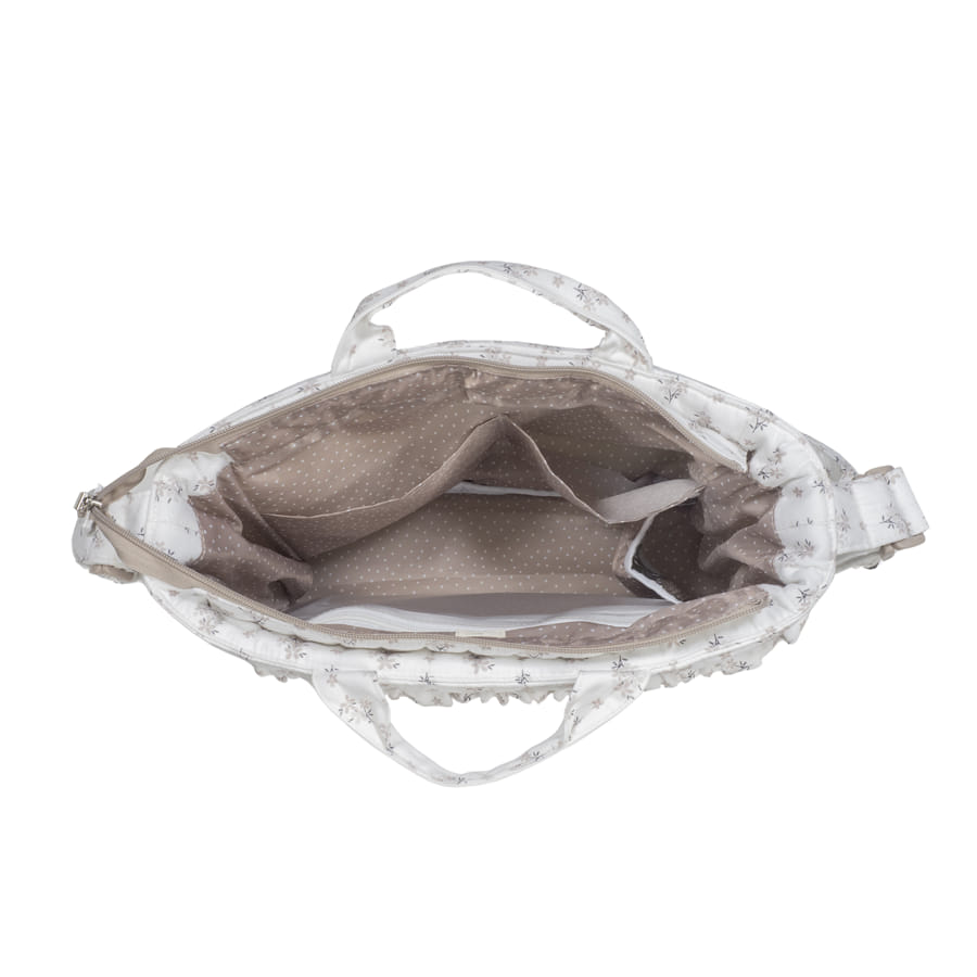 Bolsa Muda-Fraldas Botton Flowers