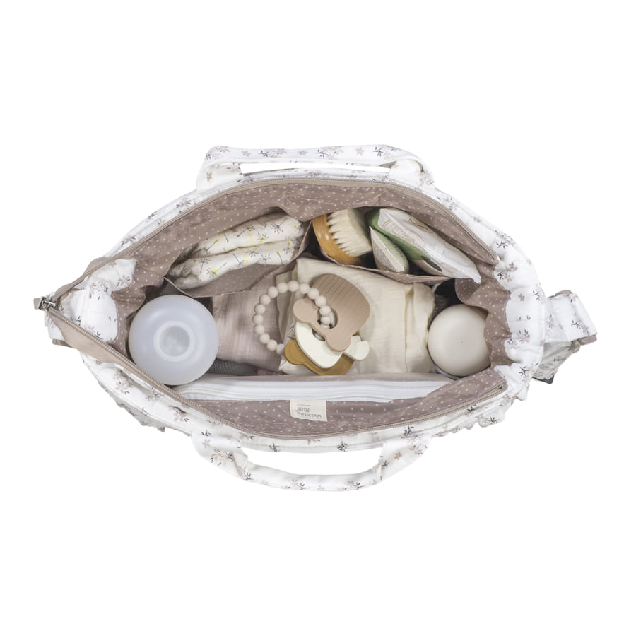 Bolsa Muda-Fraldas Botton Flowers