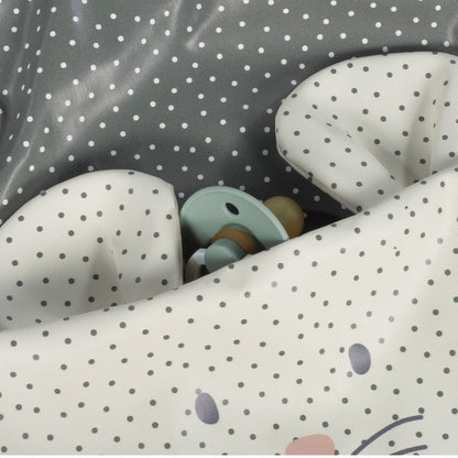 Babete Manga Comprida Poppy Moss