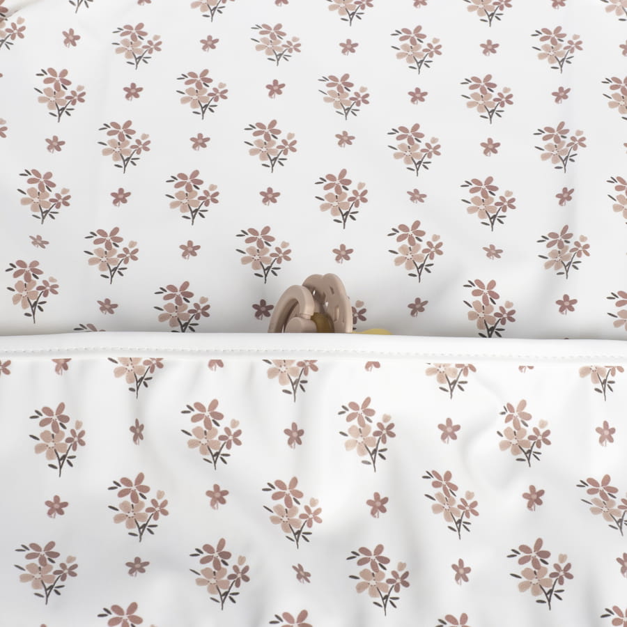 Babete de Manga Comprida - Botton Flowers