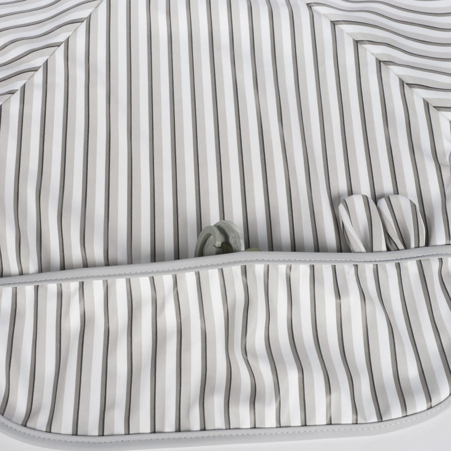 Babete de Manga Comprida - Botton Strips