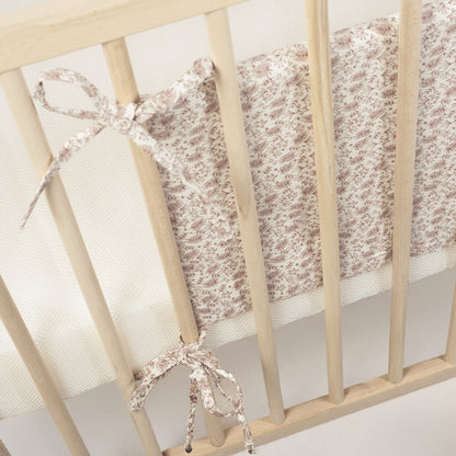 Walking Mum Protetor de Berço 120x60cm - Gala Cerise