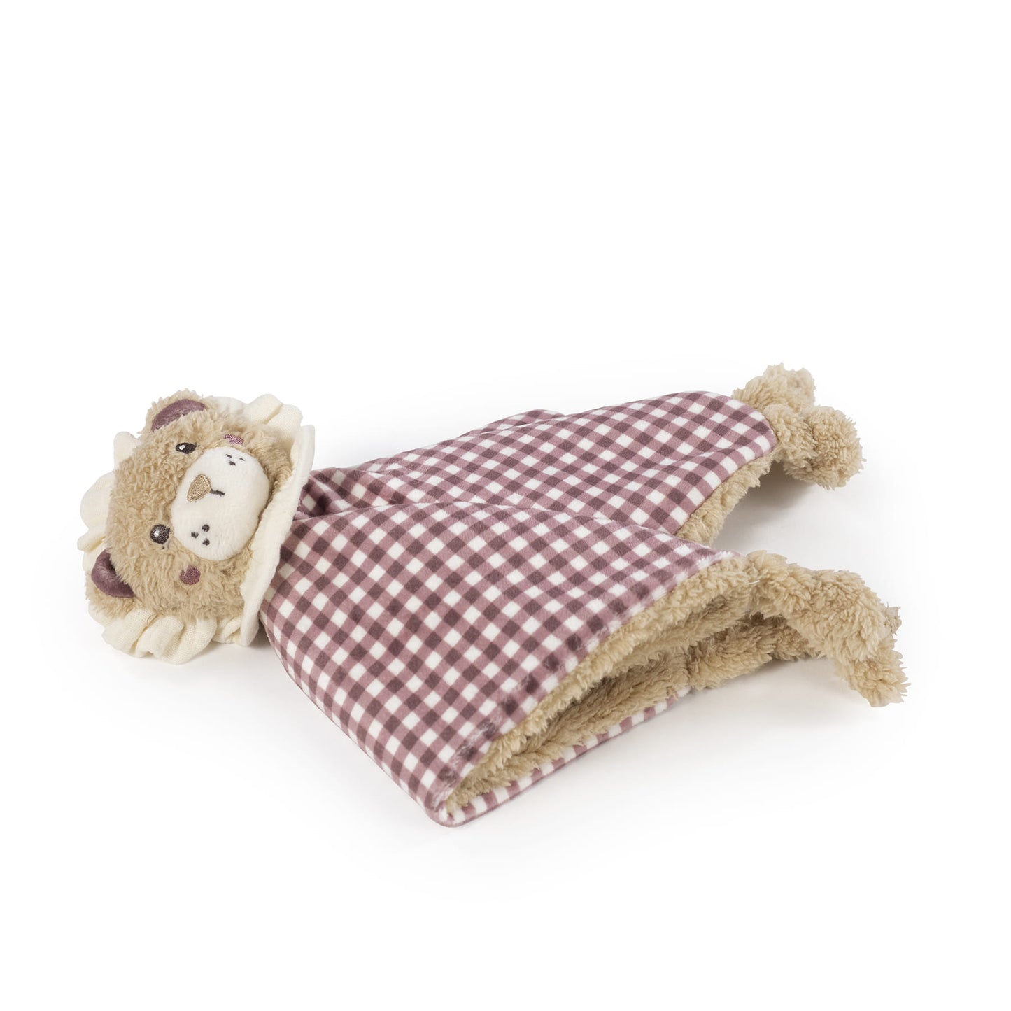 Walking Mum Doudou Leão - Gala Cerise