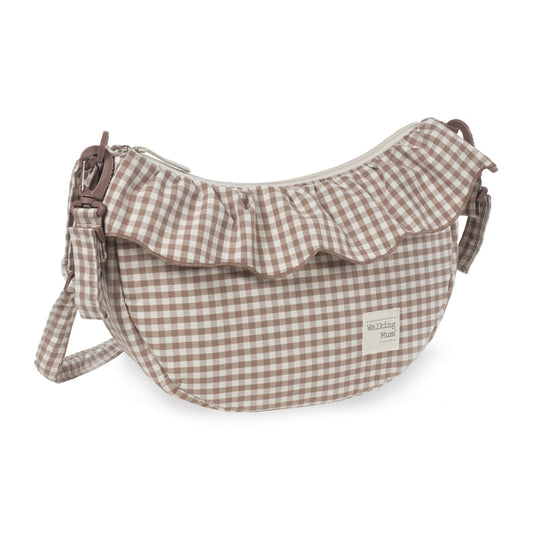 Walking Mum Bolsa Crossbody Góndola - Praliné Vichy Moka