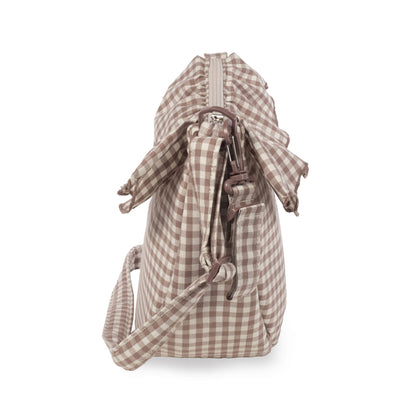 Walking Mum Bolsa Crossbody Góndola - Praliné Vichy Moka