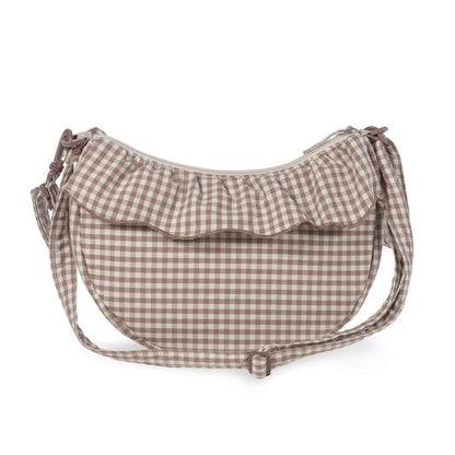 Walking Mum Bolsa Crossbody Góndola - Praliné Vichy Moka
